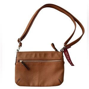 Merona Tan Crossbody Bag
